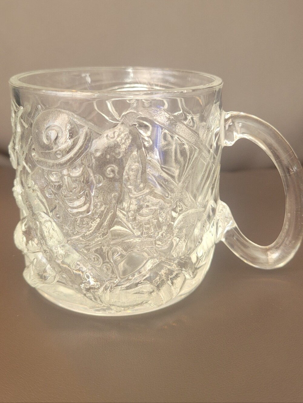✨ VINTAGE 1995 McDonalds Batman Forever Glass Mug - The Riddler Gotham City